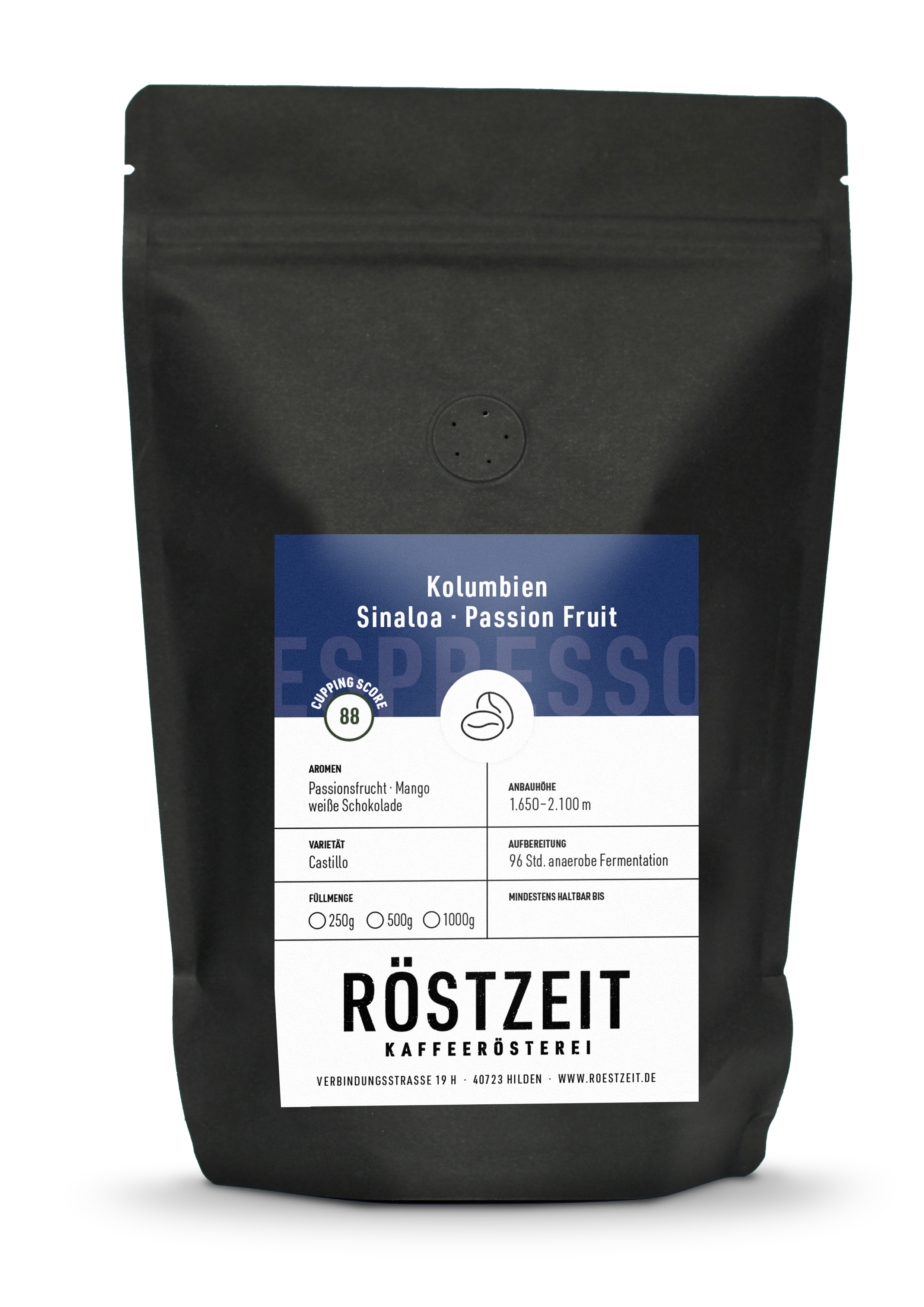 Kolumbien Sinaloa Passion Fruit Espresso